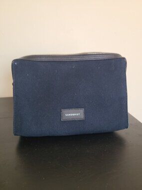 Sandqvist Men's Toiletry Travel Bag Pouch Navy